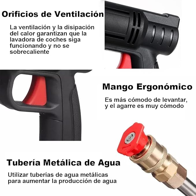 PISTOLA HIDROLAVADORA ALTA PRECION