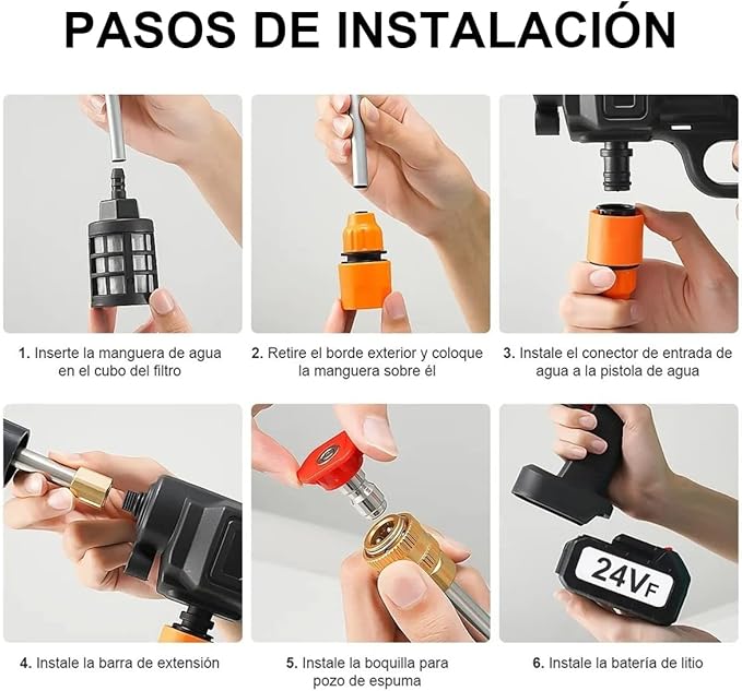 PISTOLA HIDROLAVADORA ALTA PRECION