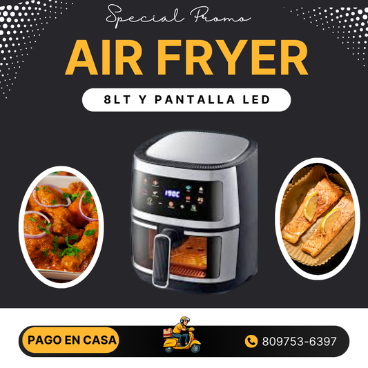 FREIDORA DE AIRE DIGITAL Y MULTIFUNCIONAL